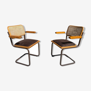 Pair armchairs inova 70s