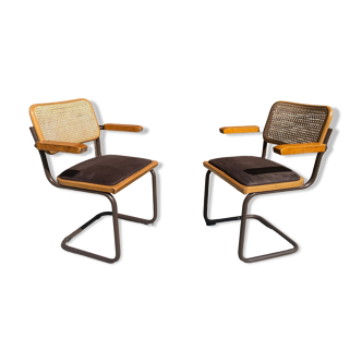 Pair armchairs inova 70s