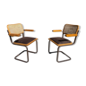 Pair armchairs inova 70s