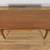 Table basse vintage en teck par Johannes Andersen pour CFC Silkeborg, Danemark, 1960s
