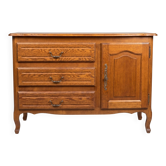 Solid wood TV cabinet