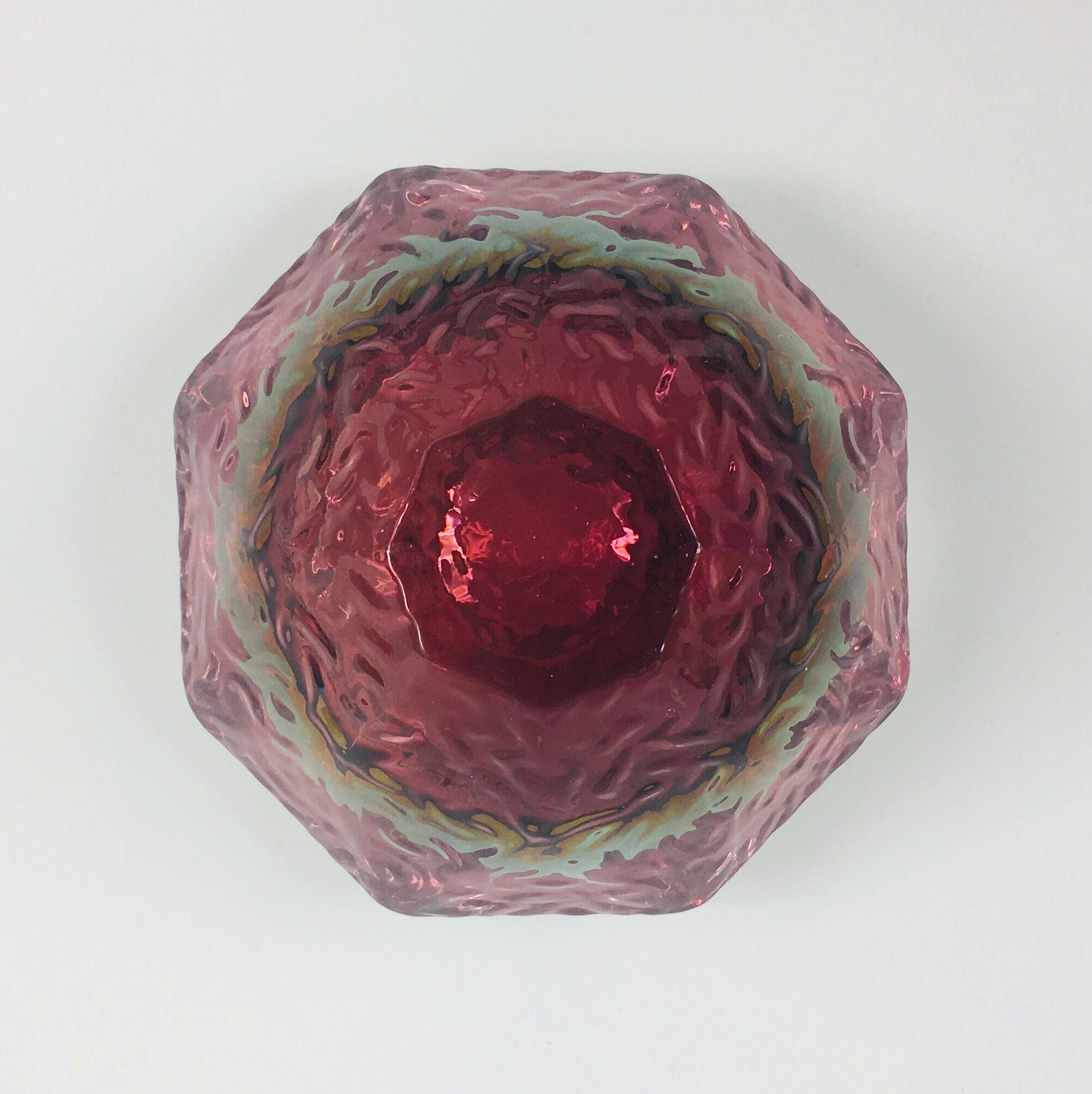 Mid-Century Murano Sommerso bowl from Mandruzzato, 1960s