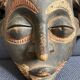 Chokwe African Mask "Mwana Pwo" - Vintage 1970 - 35cm