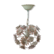 Flower ball chandelier