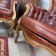 Chesterfield upholstered living room