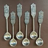 Teaspoons in their original box.