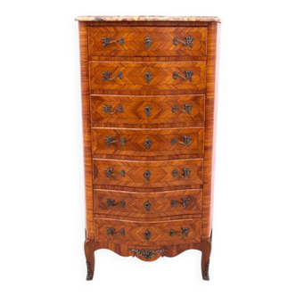 Commode en mousseline, France, XIXe siècle.