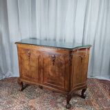 English Chippendale mahogany sideboard Jellinek Paris