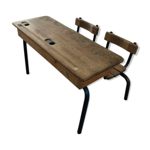 Double bureau écolier