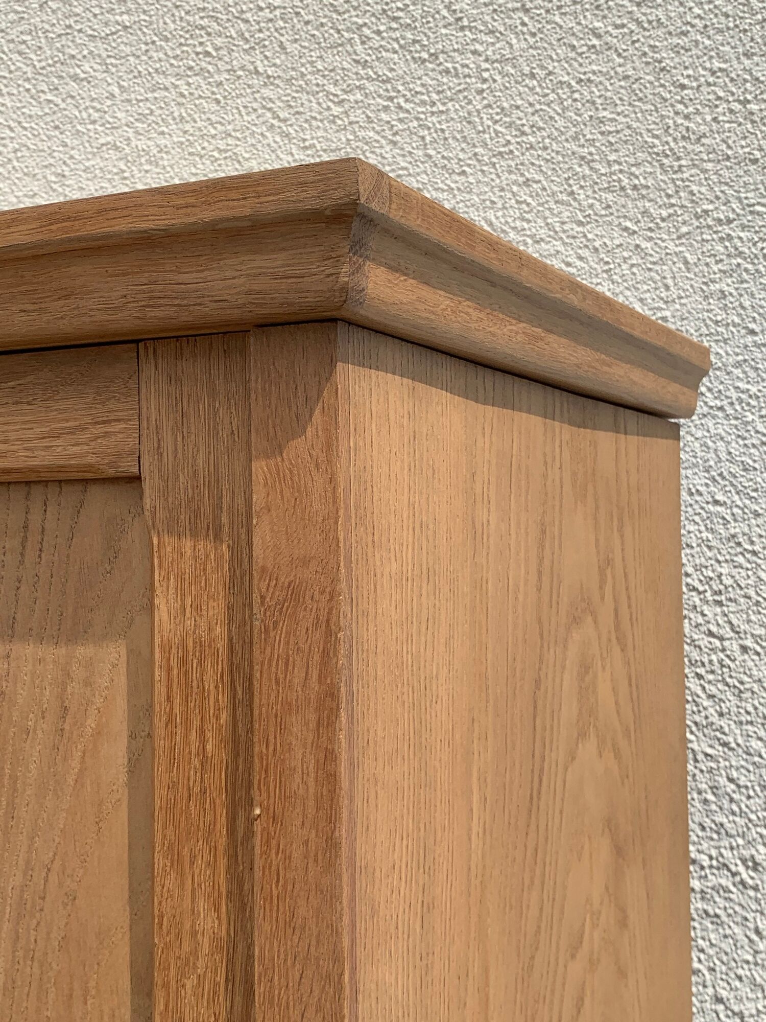 Armoire parisienne art déco 1930 penderie démontable bois brut