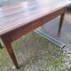 Table de ferme en chêne fin xixeme