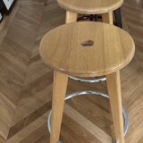 4 Jean Prouvé bar stools - Vitra Edition 2002