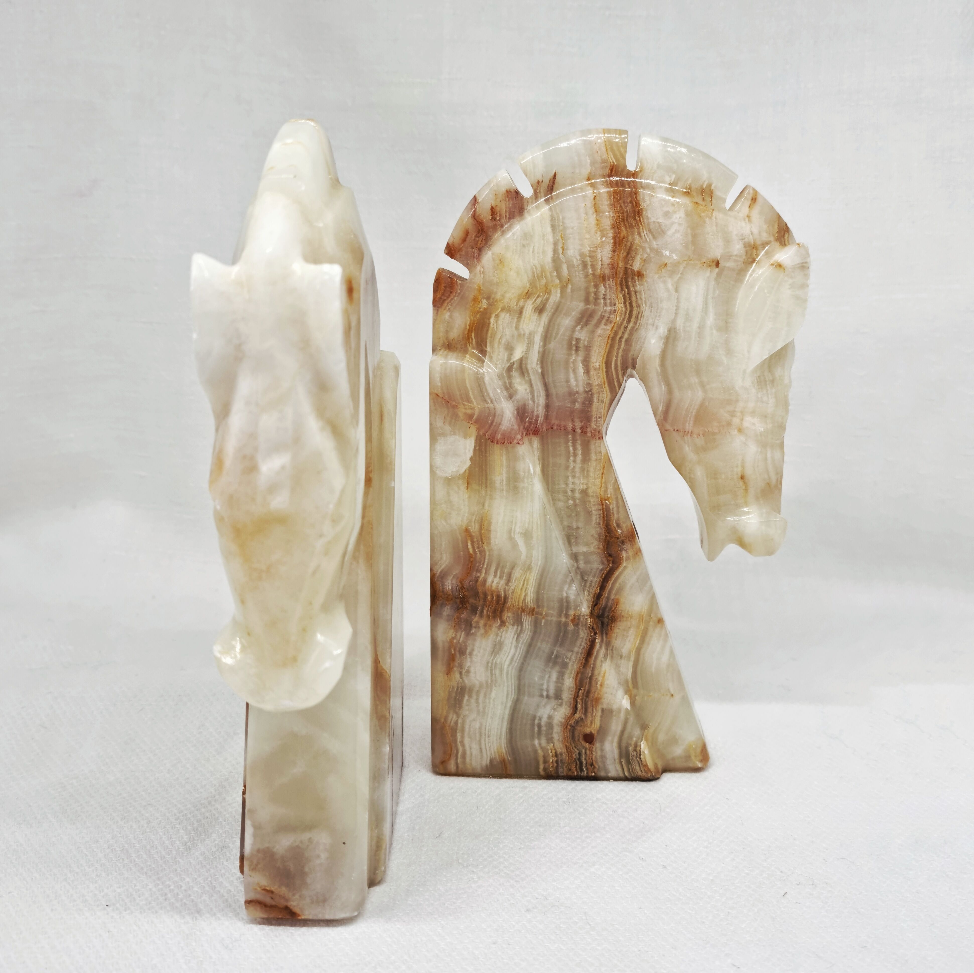Onyx bookends