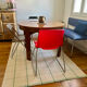Red vintage 90's Ikea chair