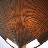 Large-format Uchiwa light fixture designed by Ingo Maurer