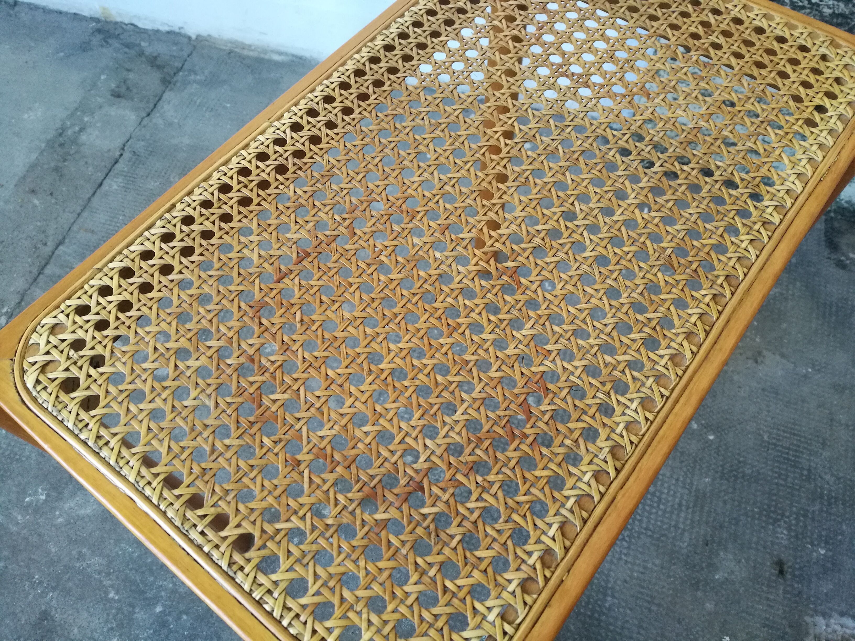 Table, canned vintage sofa tip