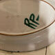 Oval dish signed RP Robert Picault