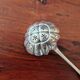 Christofle - Cuillère saupoudreuse à sucre modèle Cluny en métal argenté