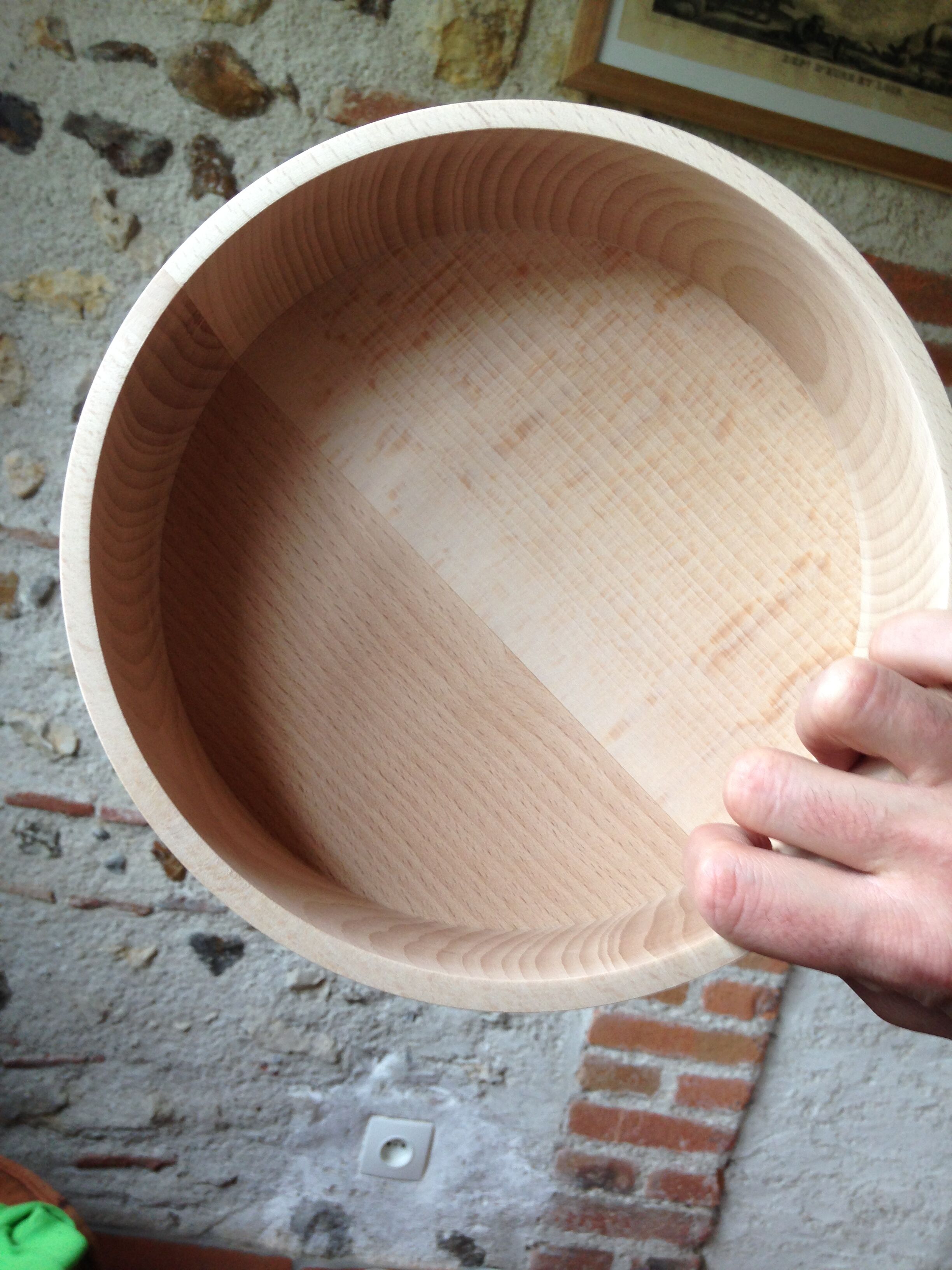 Empty pocket wood turned maud supplies