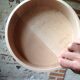 Empty pocket wood turned maud supplies