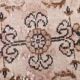 Tapis Vintage en laine classique à bordure marron rose, 5x9 nuances, 168x268Cm