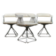 Suite de 4 chaises Delta par Rudi Verelst pour Novalux 1970s
