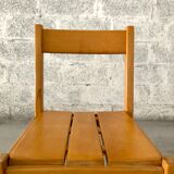 Suite of four vintage chairs