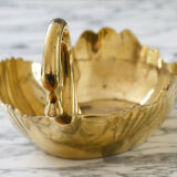 Swan brass trinket bowl from the 60/70