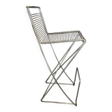 Metal bar stool