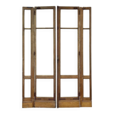 Oak partition door from the late 19th century.