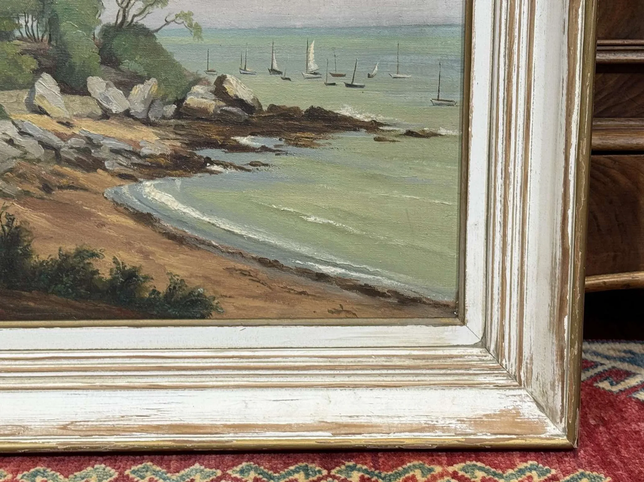 Oil on canvas signed Florent Sichet (1918-2014)