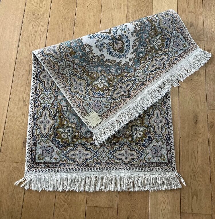 Oriental carpets in KASHMIR handmade wool and silk twentieth era