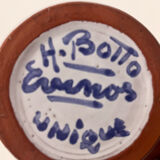 Henry Botto ceramic vase signed