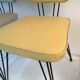 Quatre chaises vintage pied Eiffel
