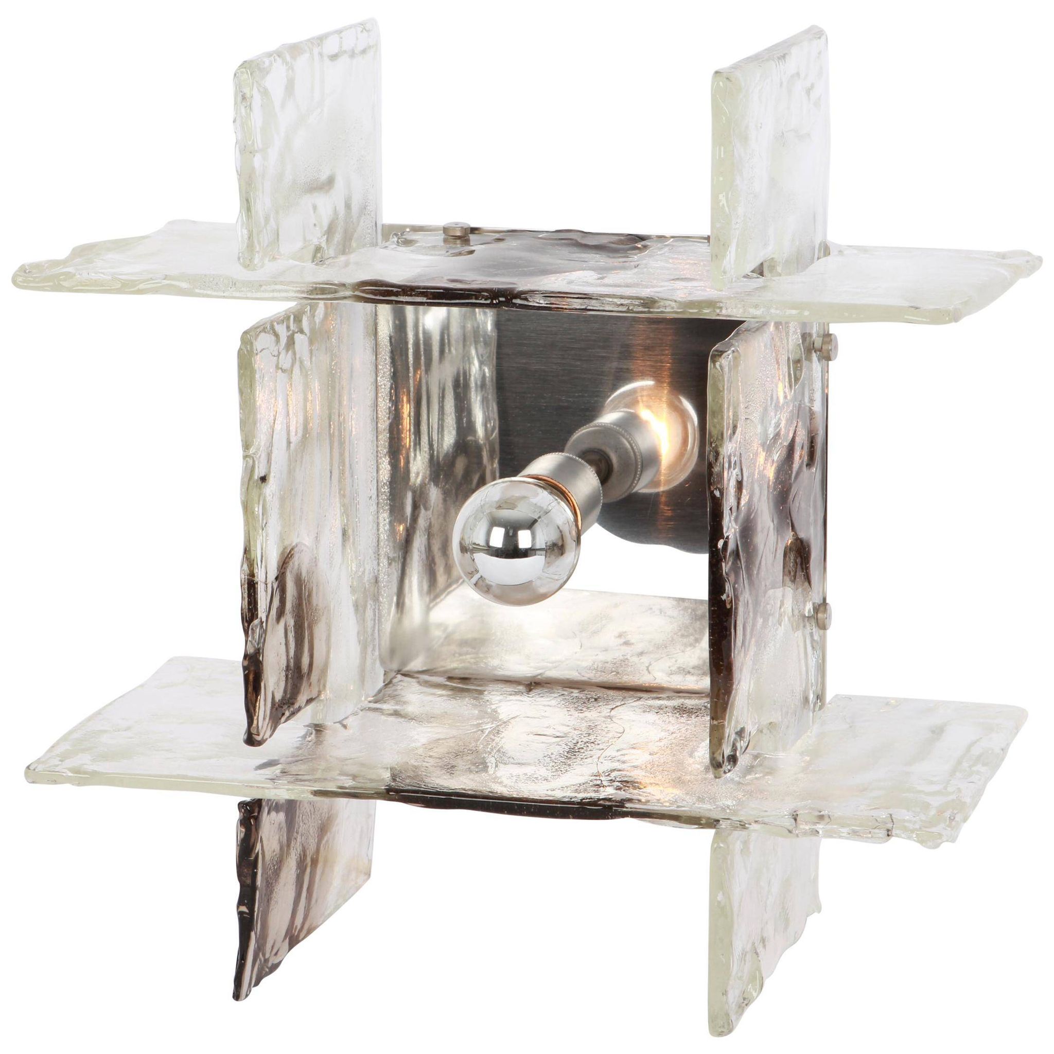 Sconce designed by Carlo Nason for Kalmar, 1960s.