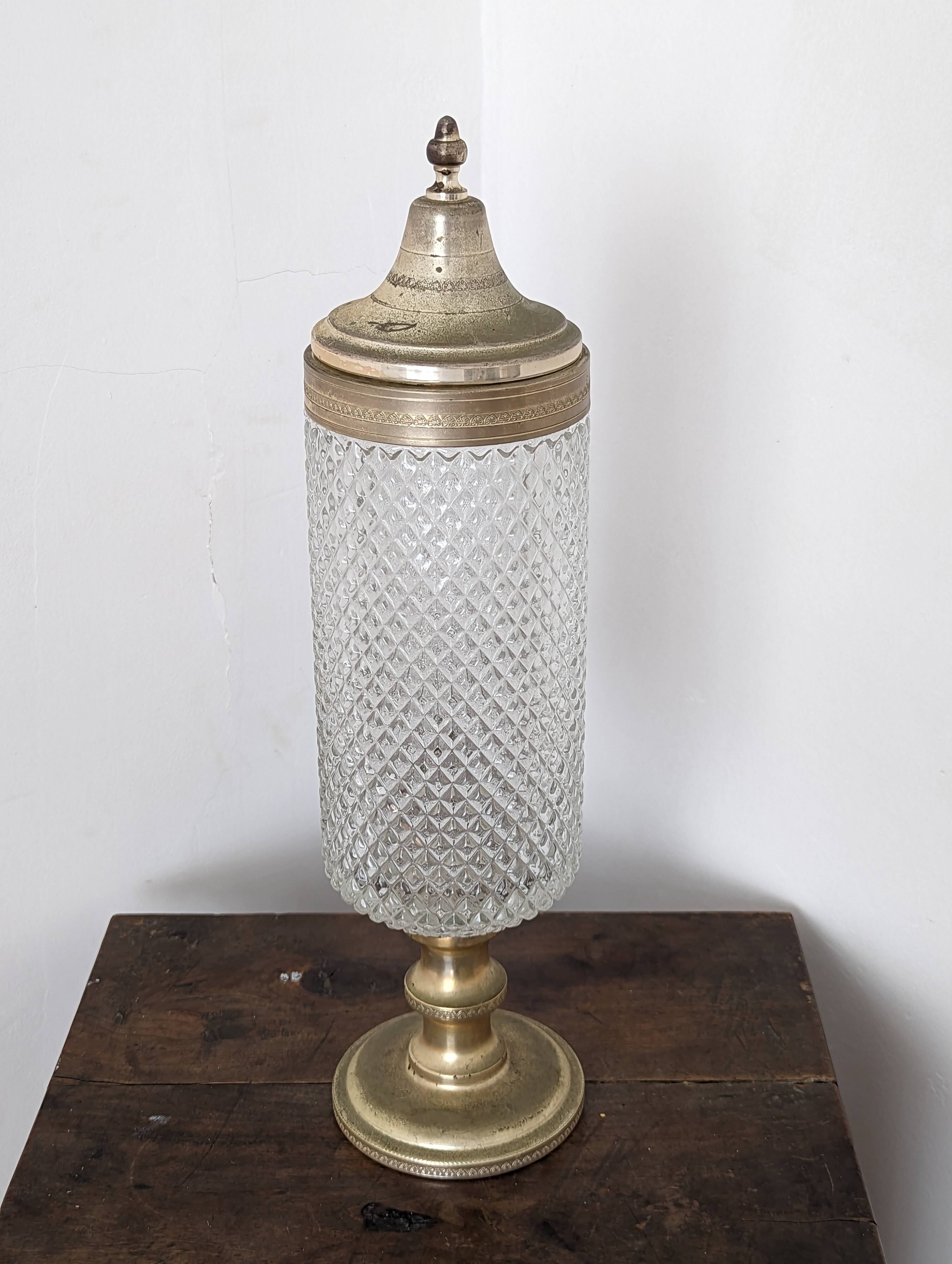 Crystal liqueur/absinthe fountain