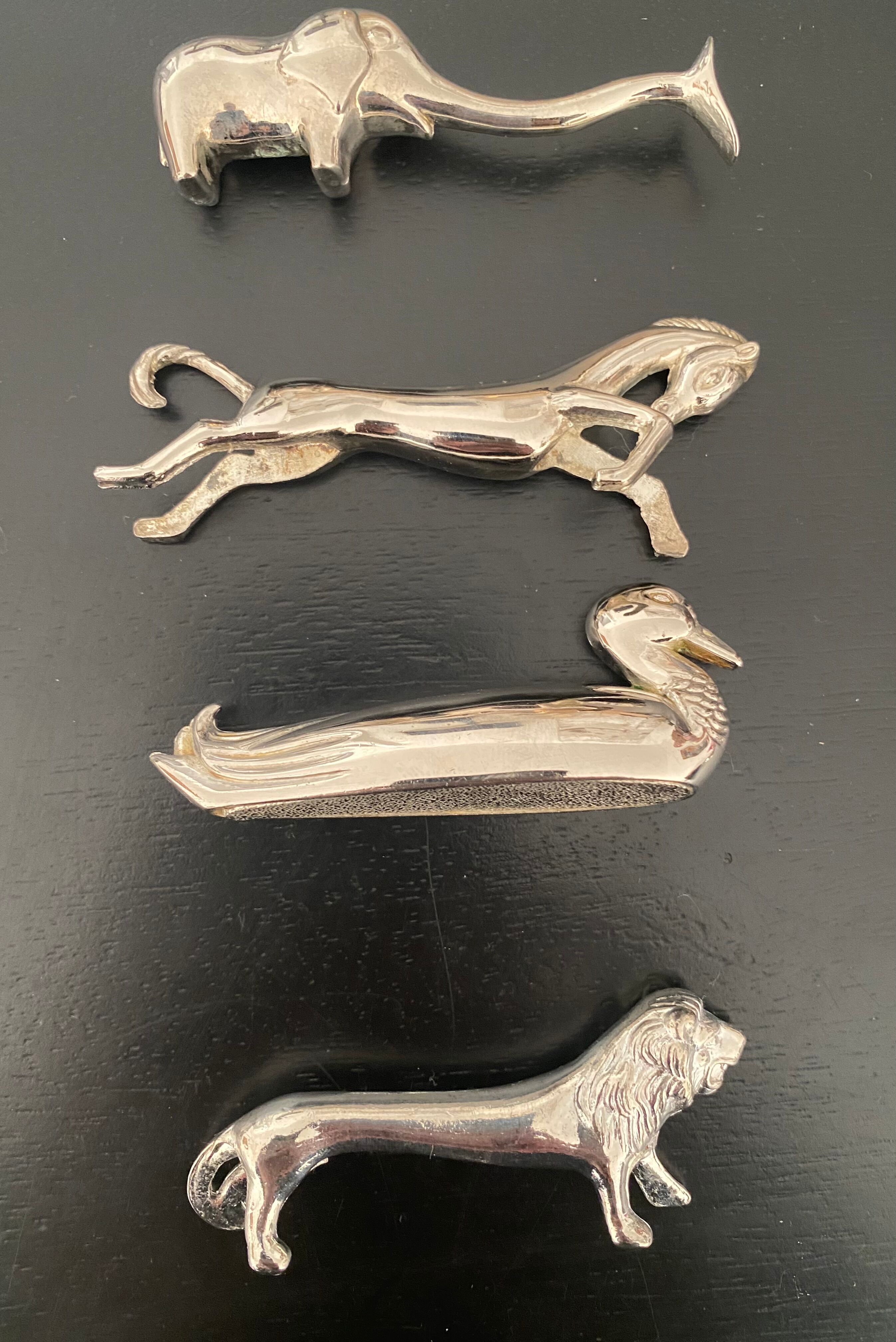 8 different animal knife holders