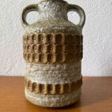 German ceramic vase with handles from the 60s