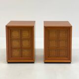 Ensemble de meubles italiens brutalistes Caccia alla Volpe pour Linea Arredo