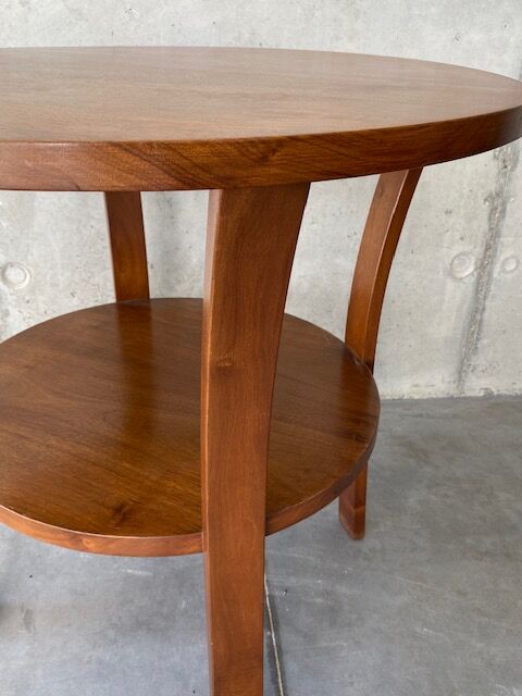 Round side table double top