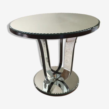 Mirror round table