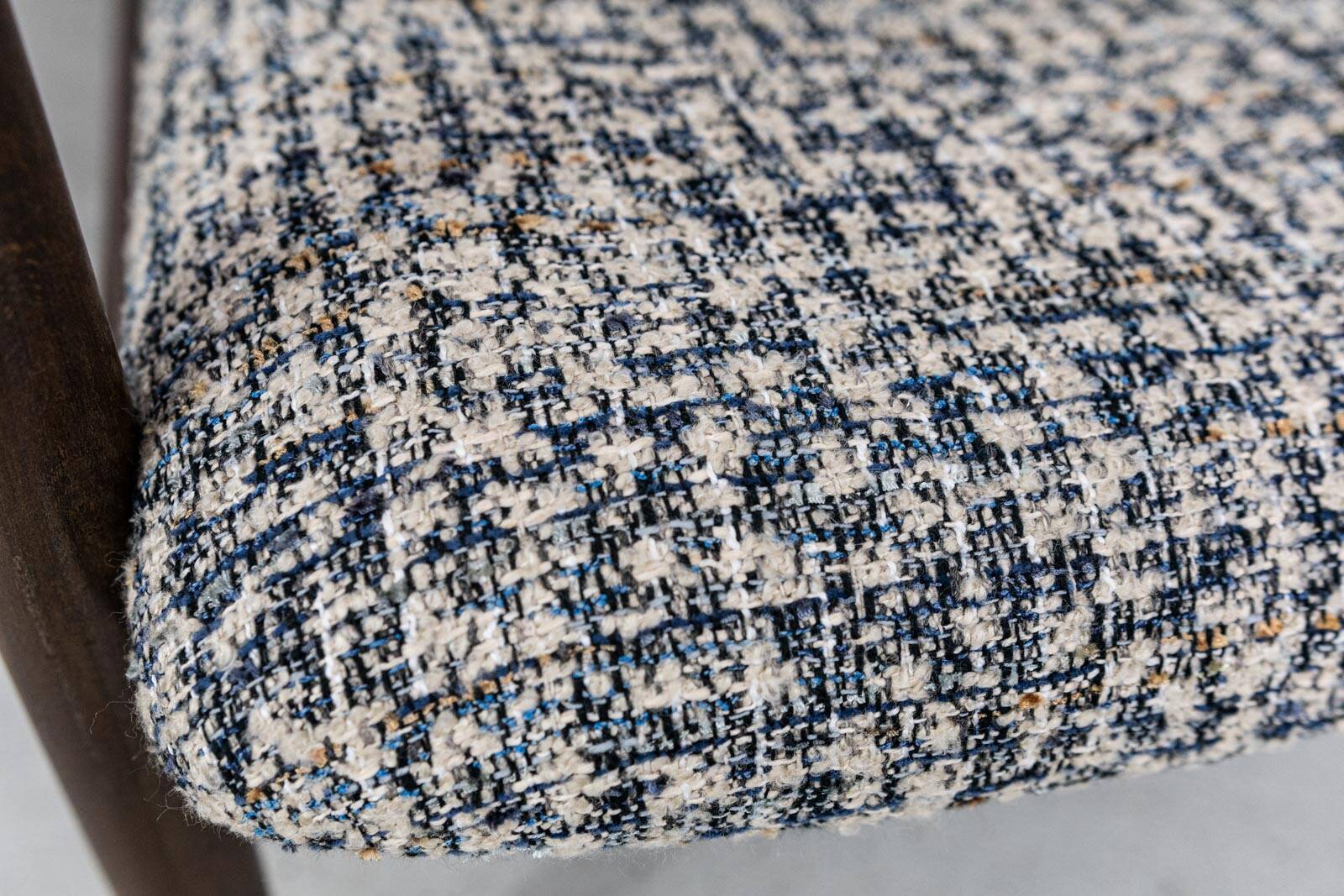 Pair of vintage armchairs GFM-64 by Edmund Homa, GFM, Poland, 1960s