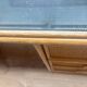 Rattan and bamboo desk