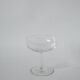 Set of 6 mismatched crystal champagne glasses 1930-1950
