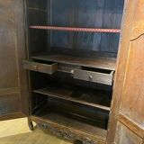 Carved walnut cabinet, Rhône Valley, 18th century