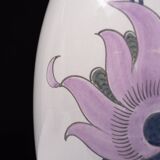 Pair Large Ceramic Table lamps Schoonhoven Plateel 1970s