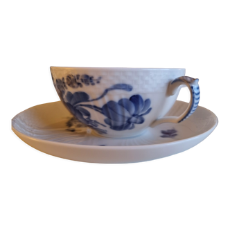 Tea cups Royal Copenhagen Blue Flower porcelain