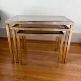 Brass pull out tables