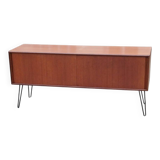 Vintage Low Teak Sideboard - G-Plan Style - Hairpin Legs
