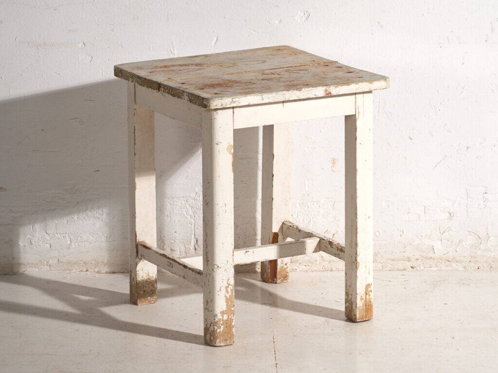 Antique pine bedside tables – Central Europe, circa 1940 #12